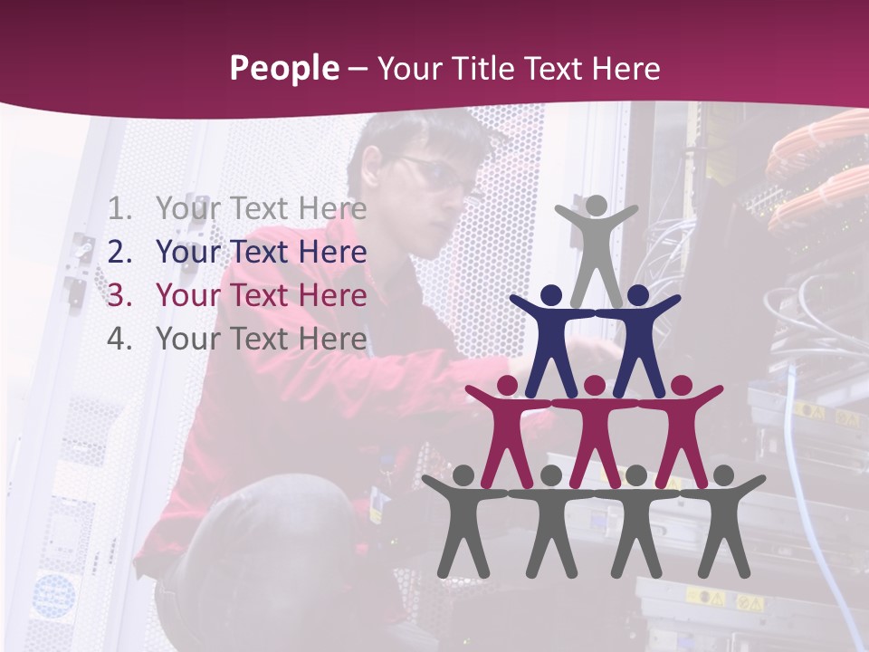 Network Fibre Internet PowerPoint Template