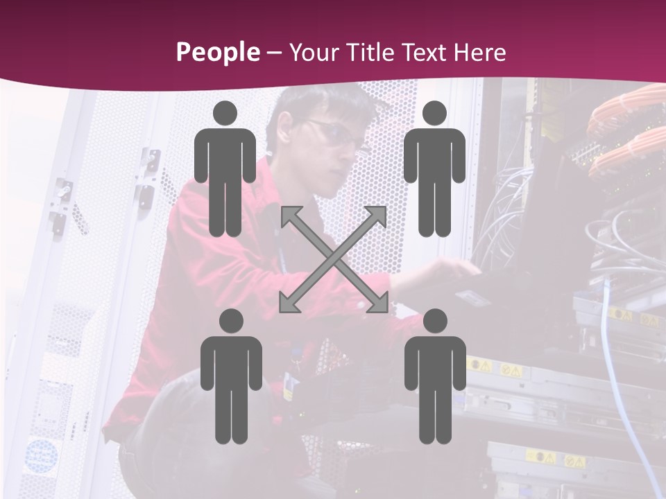 Network Fibre Internet PowerPoint Template