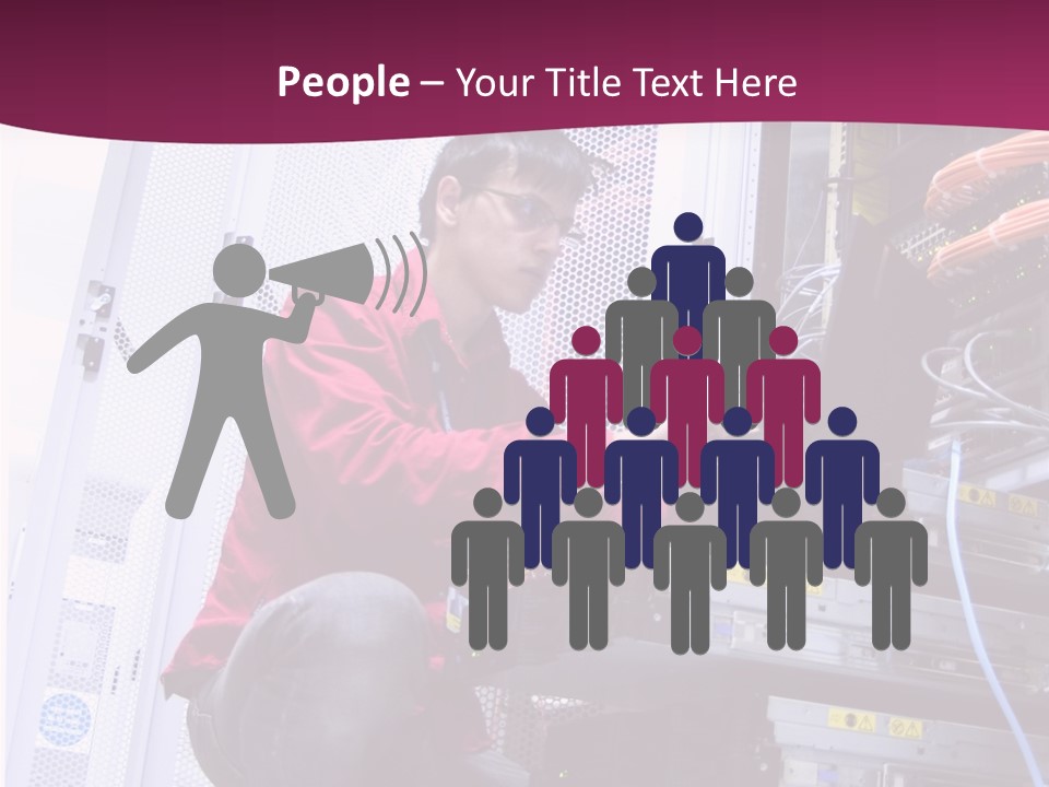 Network Fibre Internet PowerPoint Template