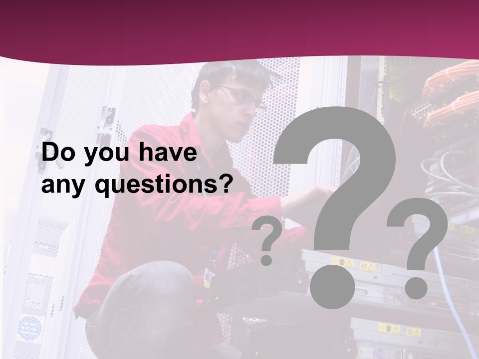 Network Fibre Internet PowerPoint Template