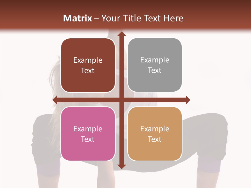 Trick Artist Leg PowerPoint Template