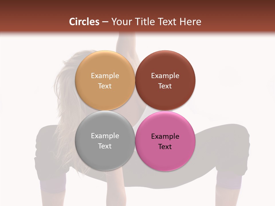 Trick Artist Leg PowerPoint Template