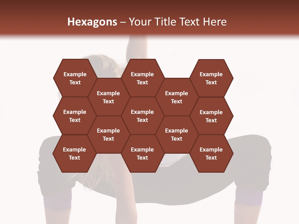 Trick Artist Leg PowerPoint Template