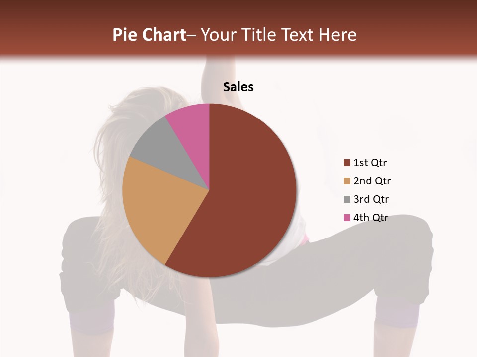 Trick Artist Leg PowerPoint Template