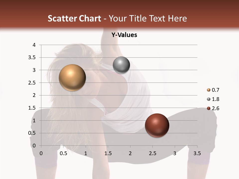 Trick Artist Leg PowerPoint Template