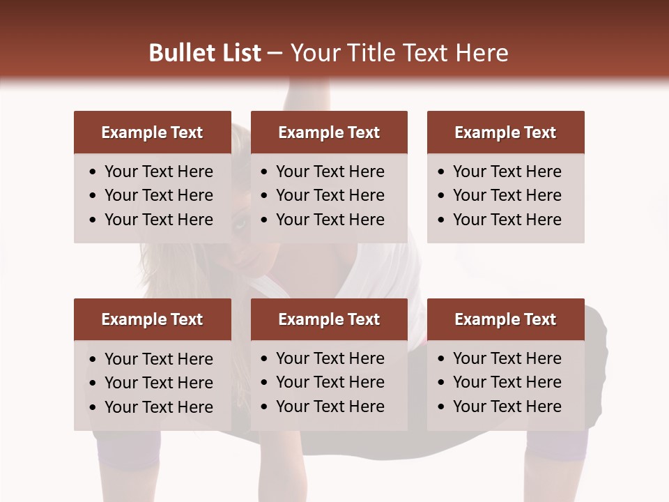 Trick Artist Leg PowerPoint Template