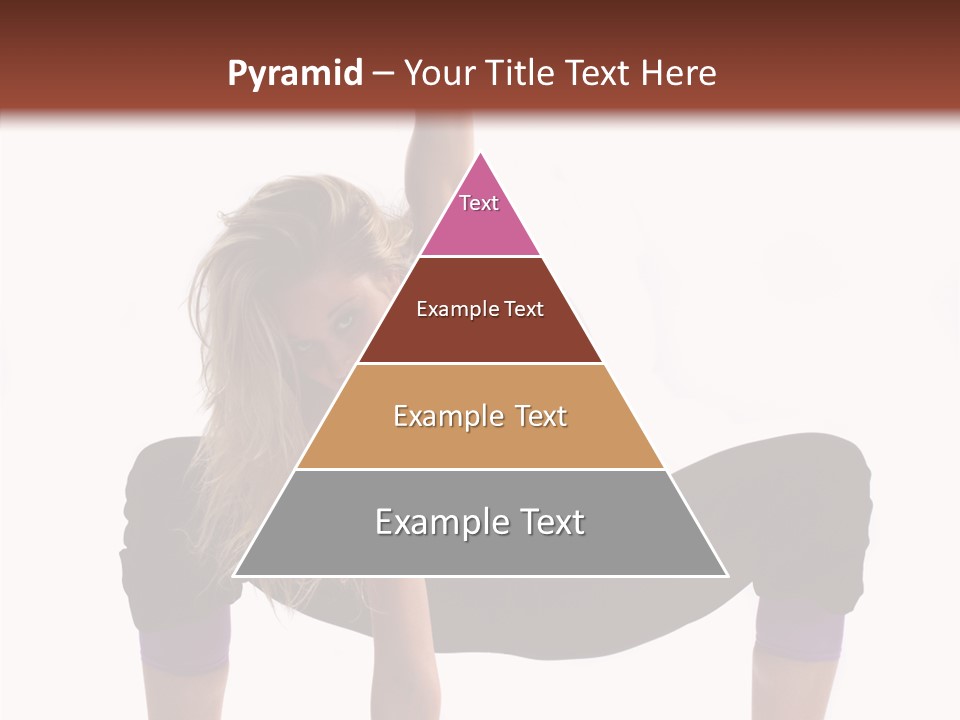 Trick Artist Leg PowerPoint Template