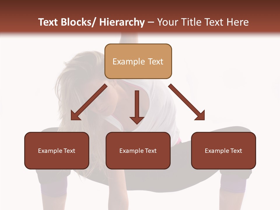 Trick Artist Leg PowerPoint Template