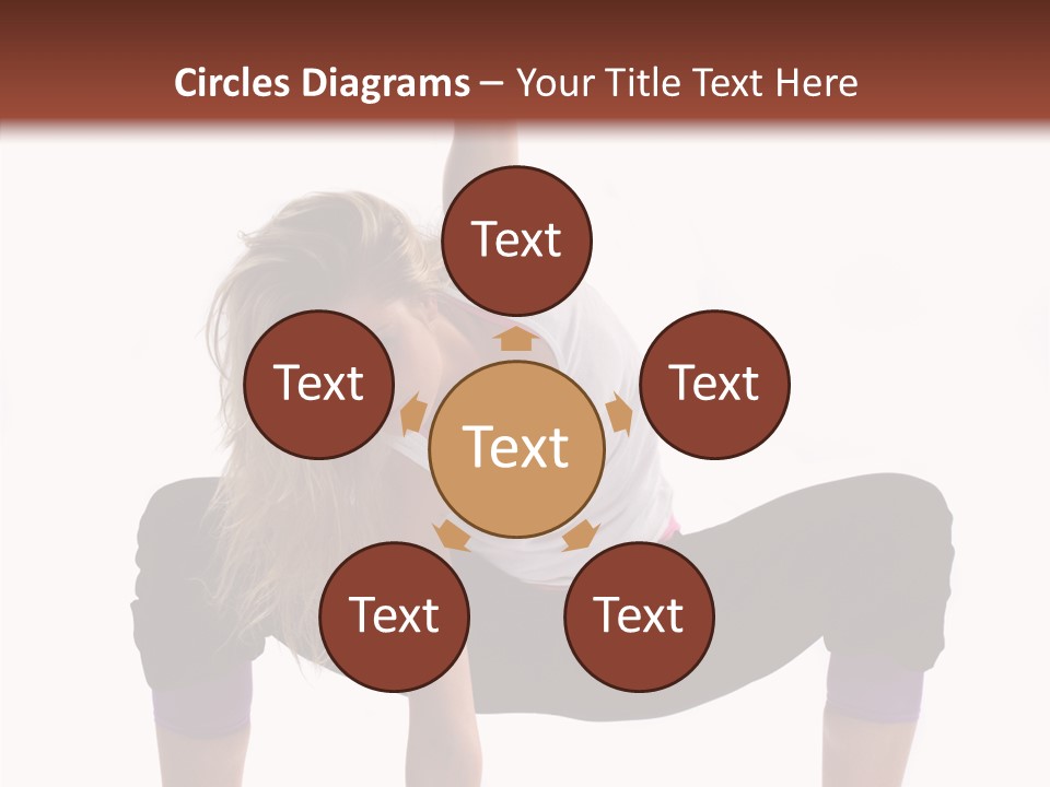 Trick Artist Leg PowerPoint Template