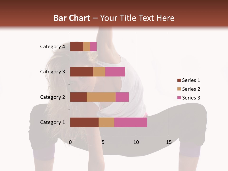 Trick Artist Leg PowerPoint Template