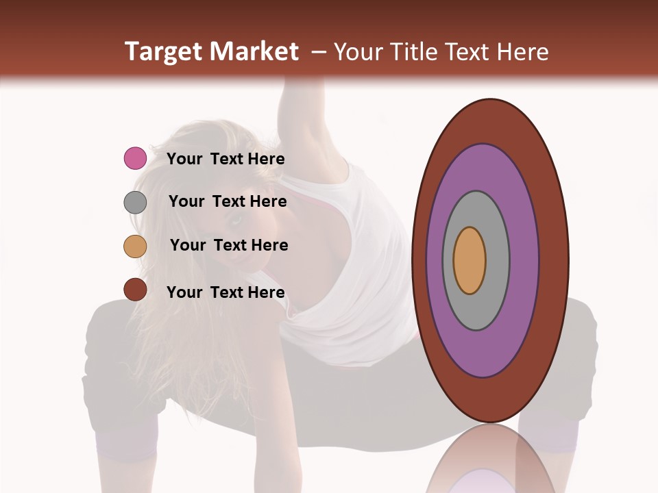 Trick Artist Leg PowerPoint Template