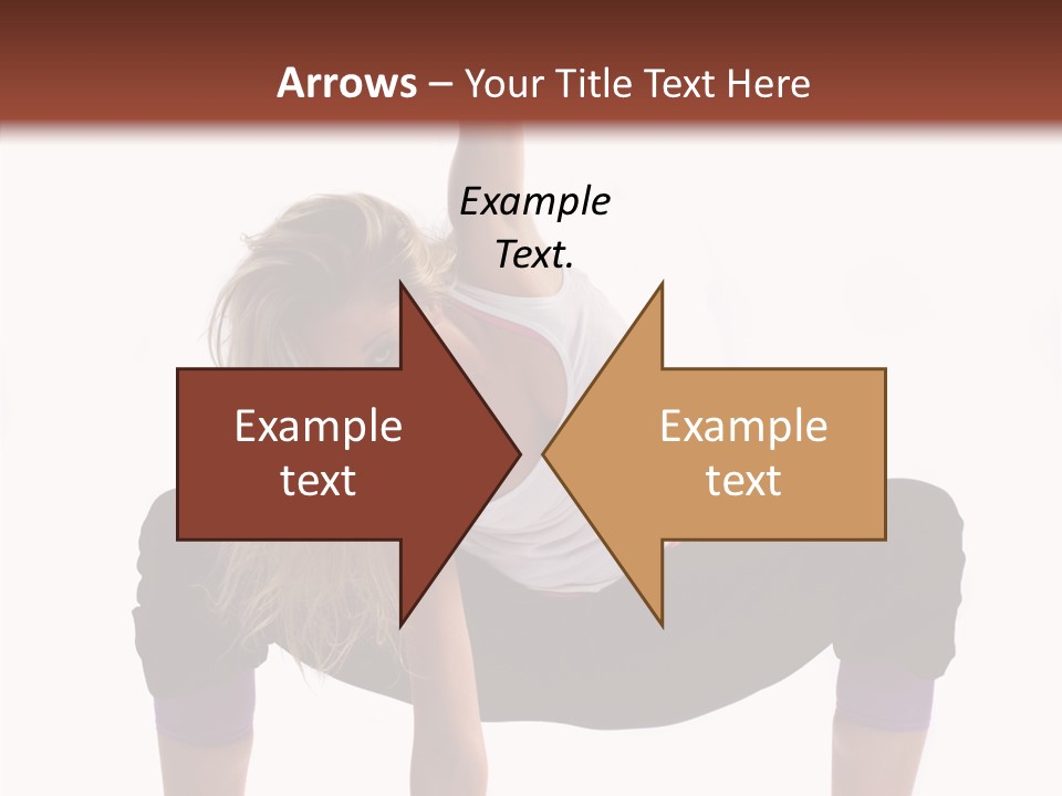 Trick Artist Leg PowerPoint Template