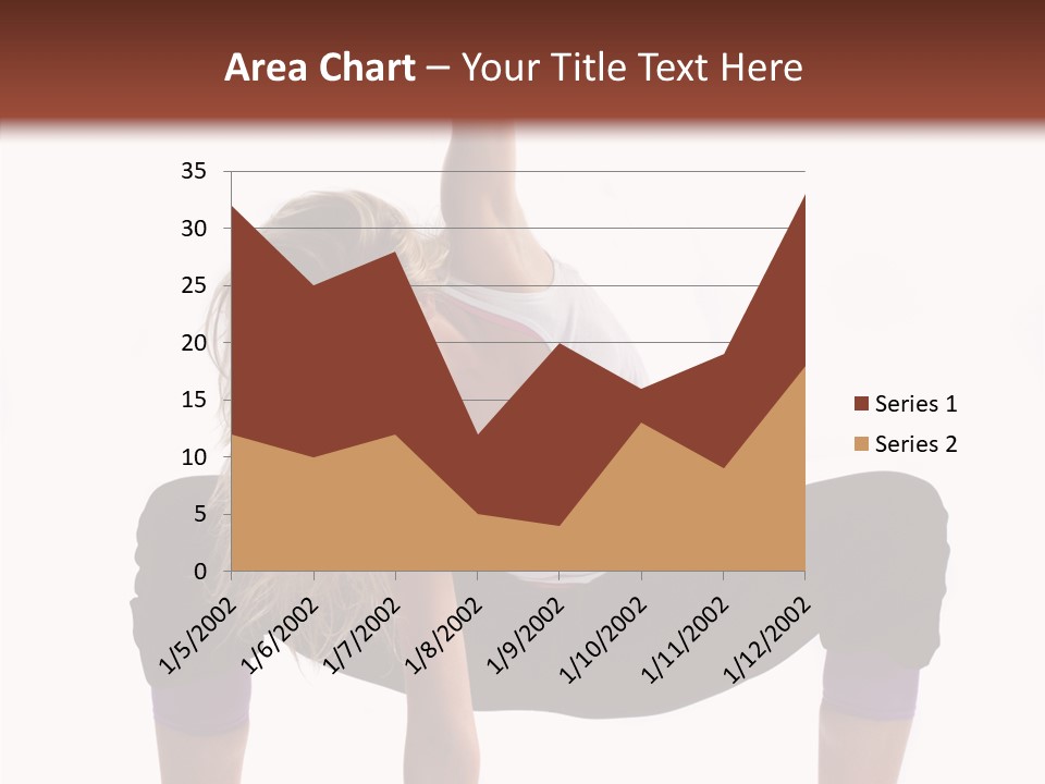 Trick Artist Leg PowerPoint Template