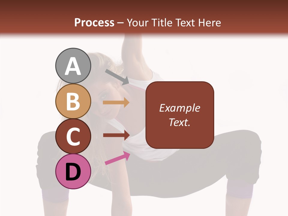 Trick Artist Leg PowerPoint Template