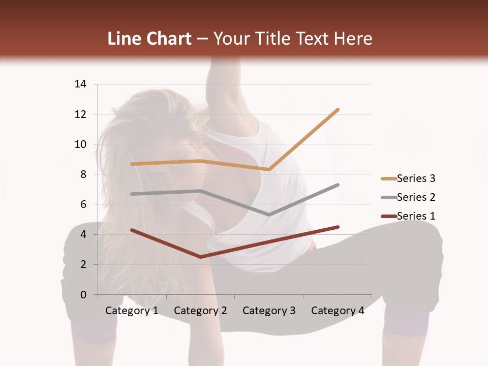 Trick Artist Leg PowerPoint Template