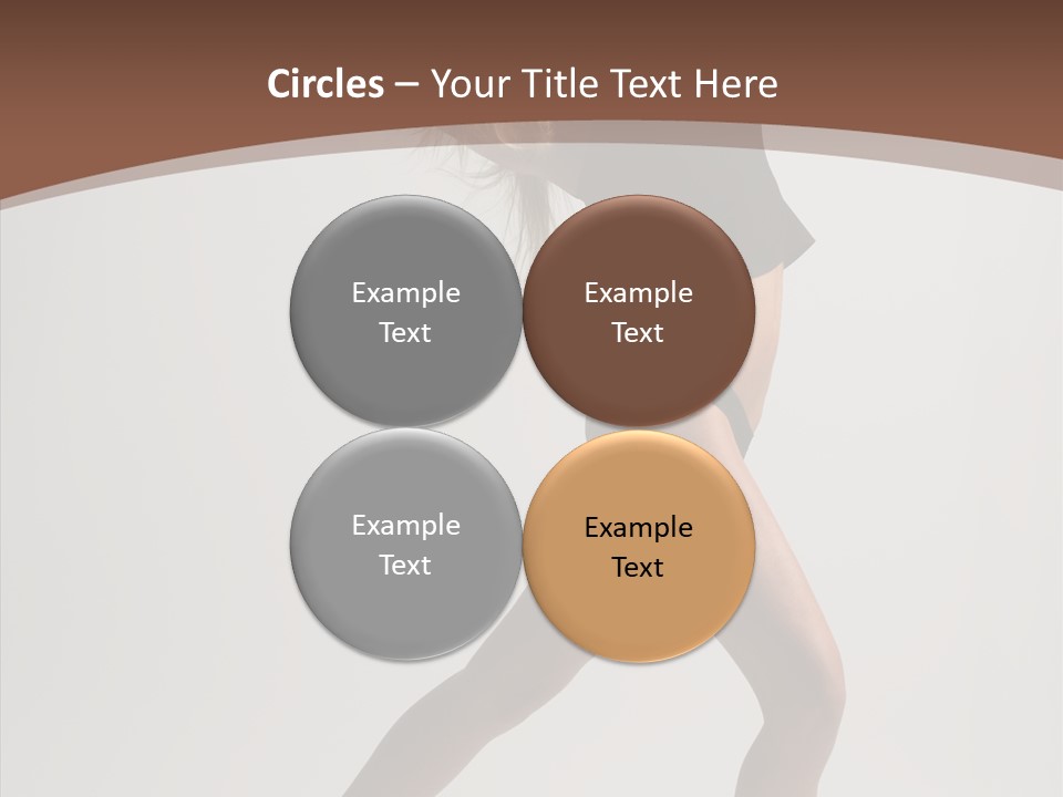 Leg Style Gymnastics PowerPoint Template