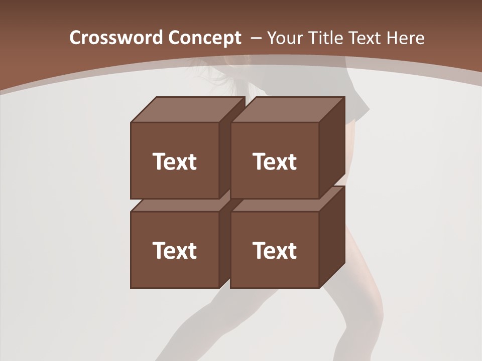 Leg Style Gymnastics PowerPoint Template