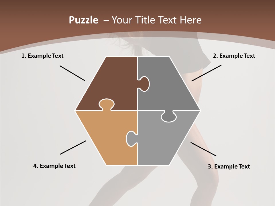 Leg Style Gymnastics PowerPoint Template