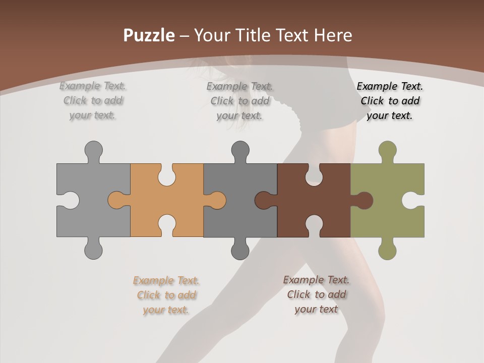 Leg Style Gymnastics PowerPoint Template