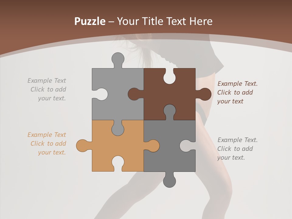 Leg Style Gymnastics PowerPoint Template