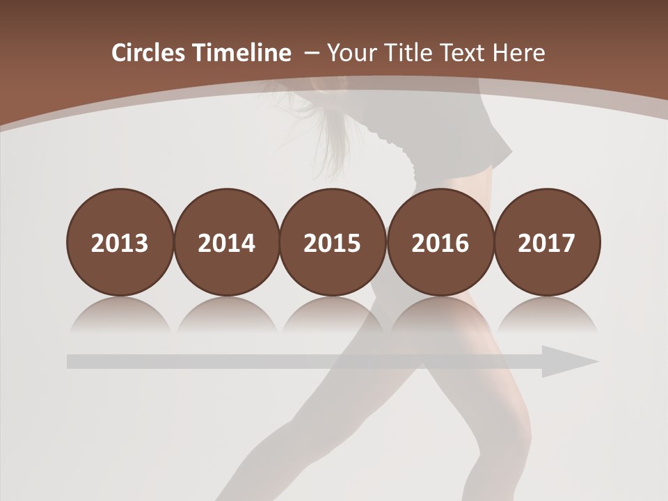 Leg Style Gymnastics PowerPoint Template