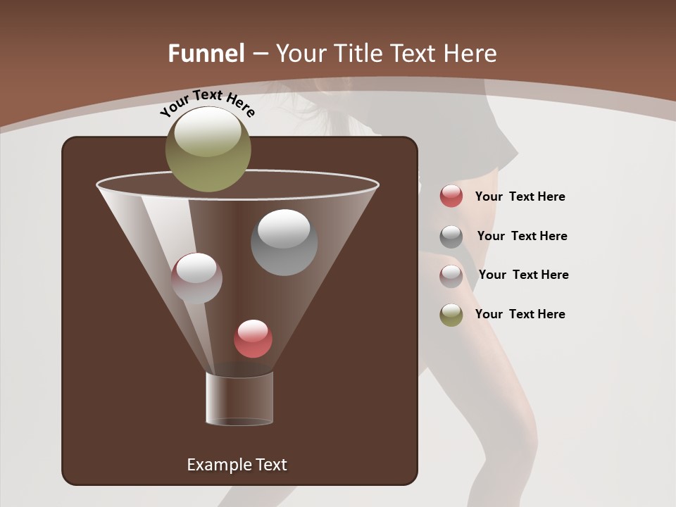 Leg Style Gymnastics PowerPoint Template