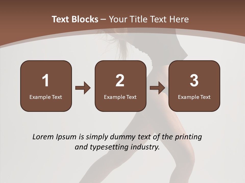 Leg Style Gymnastics PowerPoint Template