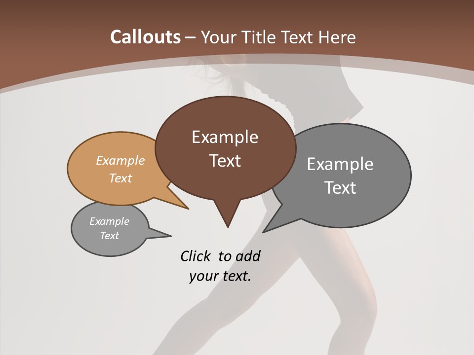 Leg Style Gymnastics PowerPoint Template