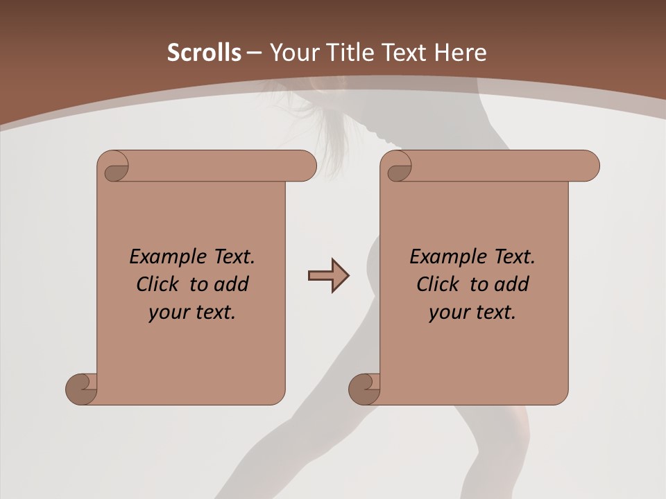 Leg Style Gymnastics PowerPoint Template