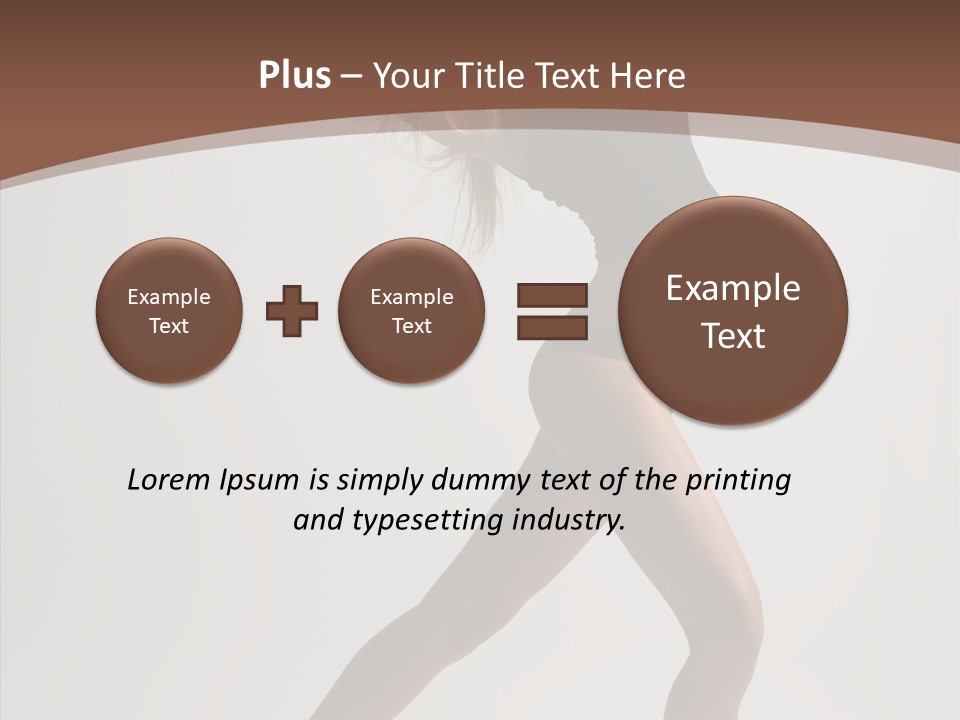 Leg Style Gymnastics PowerPoint Template