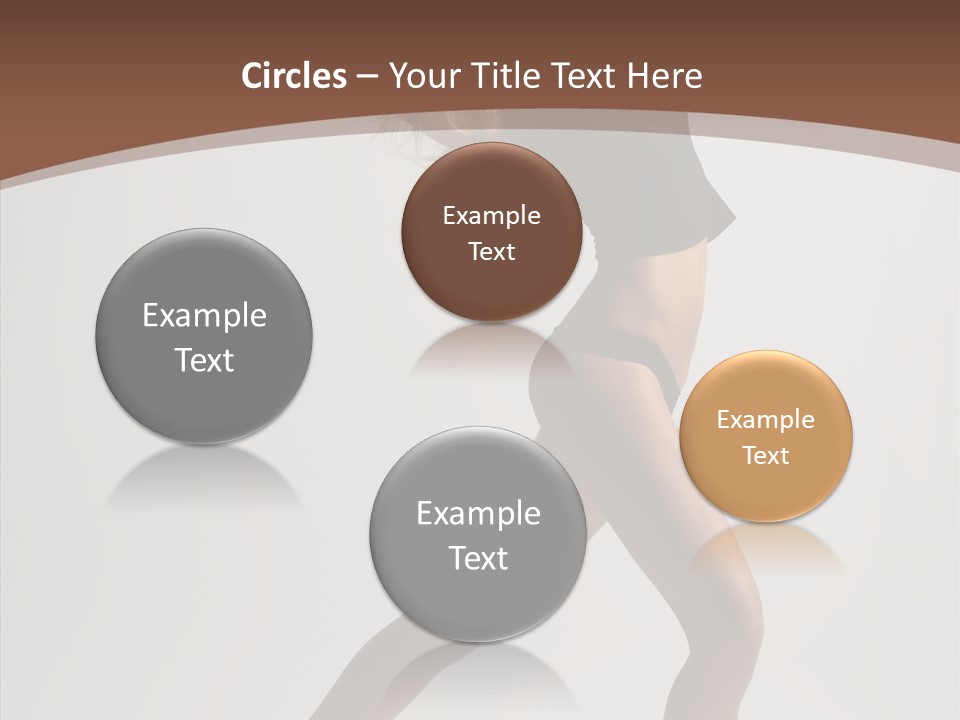 Leg Style Gymnastics PowerPoint Template