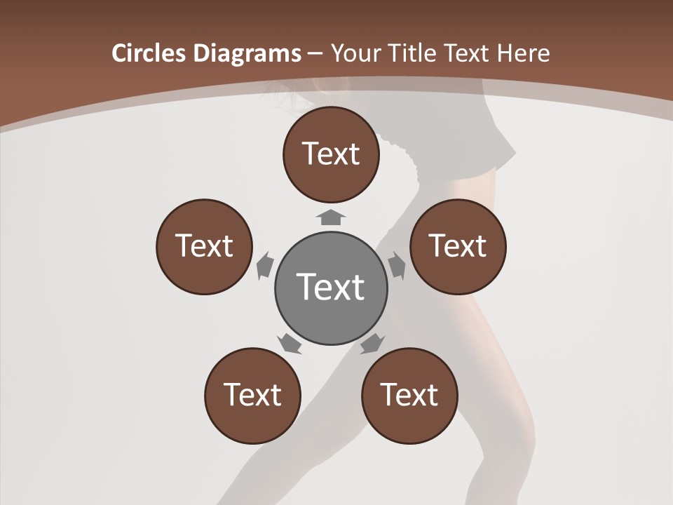 Leg Style Gymnastics PowerPoint Template