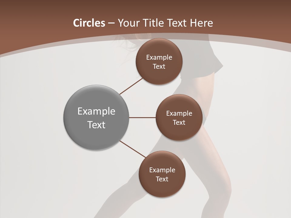 Leg Style Gymnastics PowerPoint Template