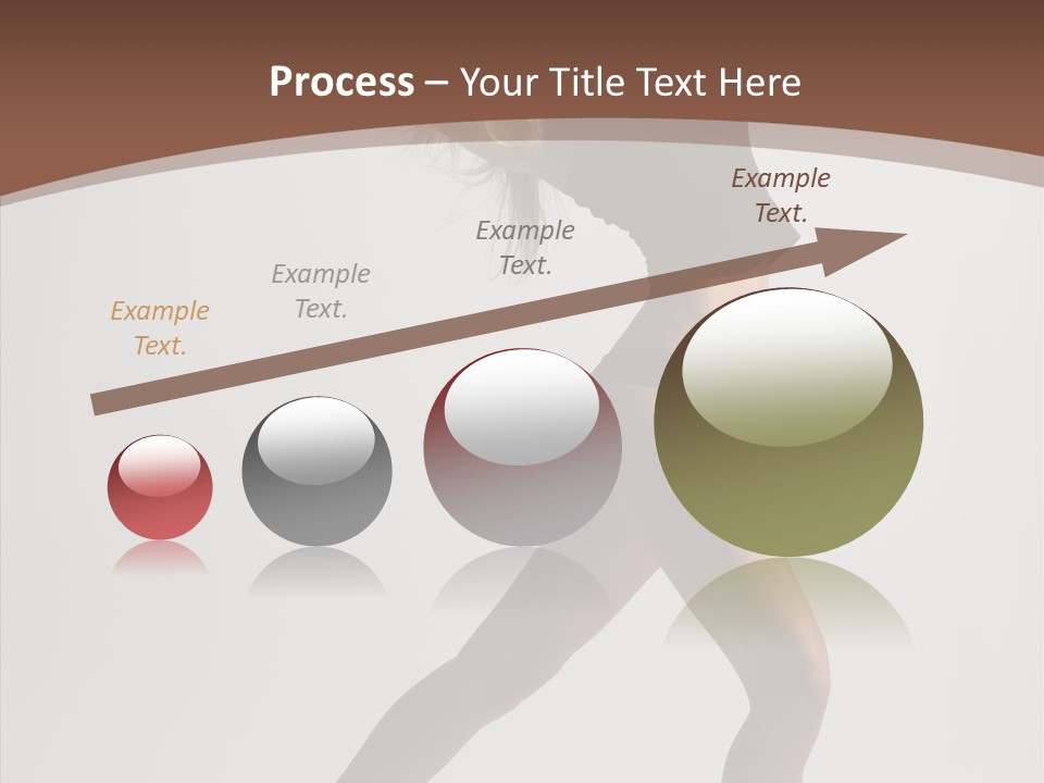 Leg Style Gymnastics PowerPoint Template