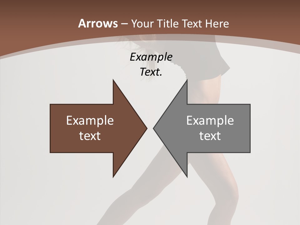 Leg Style Gymnastics PowerPoint Template