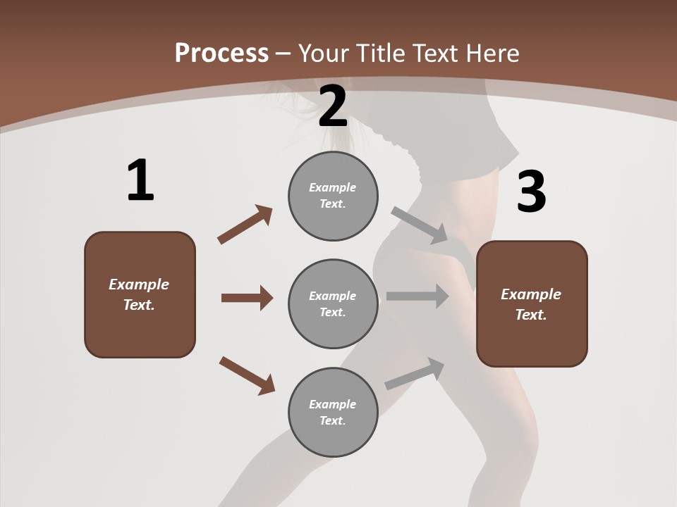 Leg Style Gymnastics PowerPoint Template