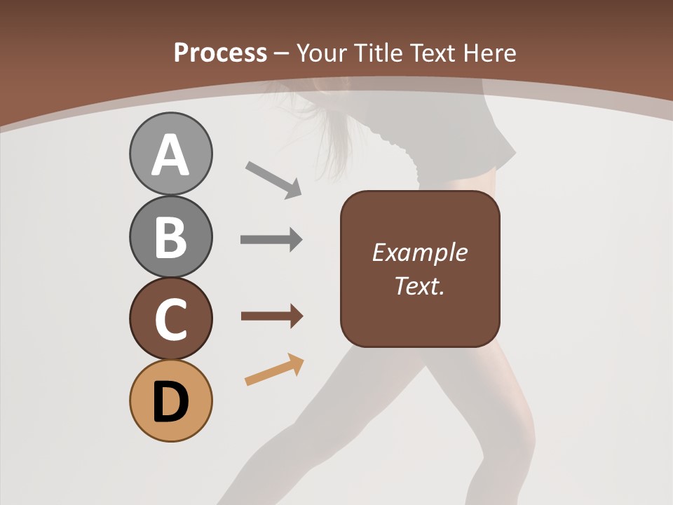 Leg Style Gymnastics PowerPoint Template