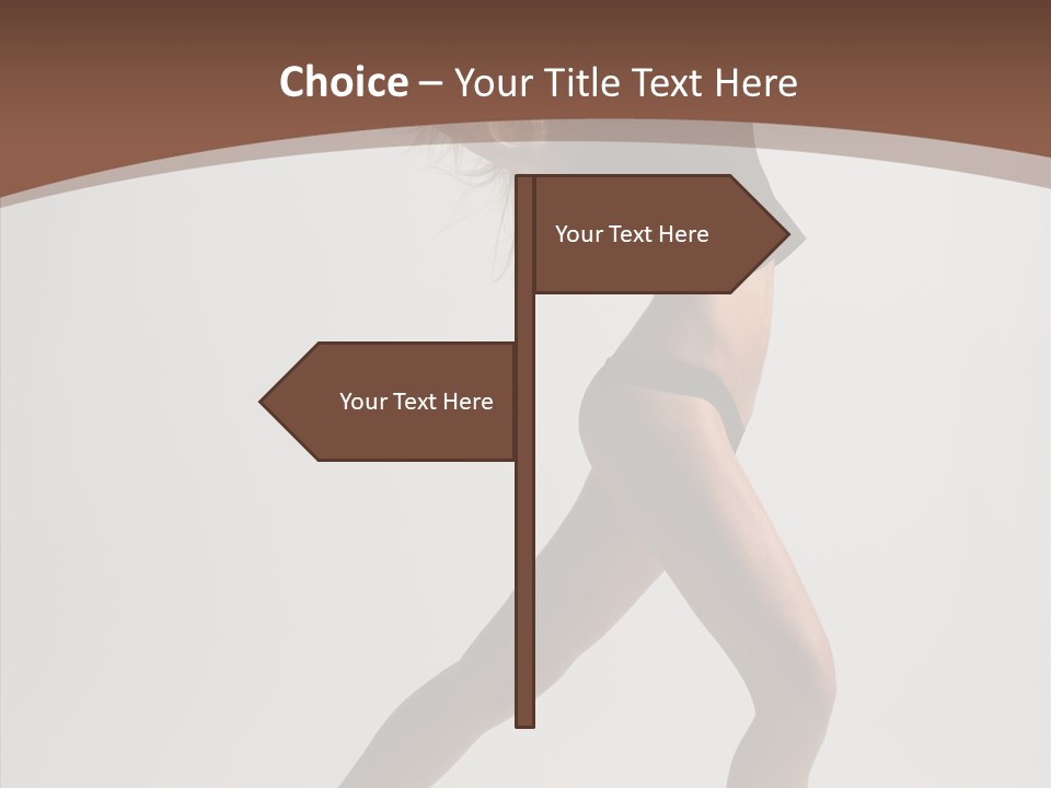 Leg Style Gymnastics PowerPoint Template