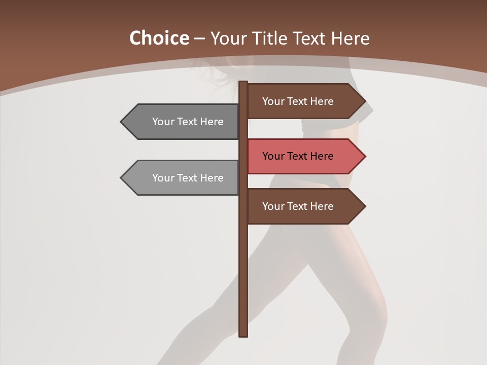 Leg Style Gymnastics PowerPoint Template