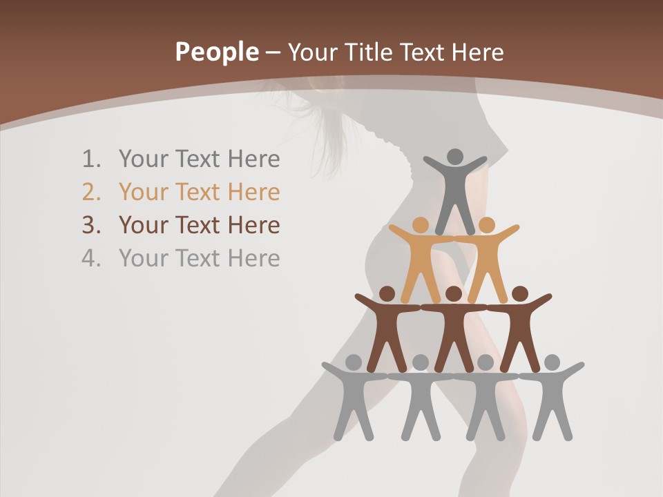 Leg Style Gymnastics PowerPoint Template