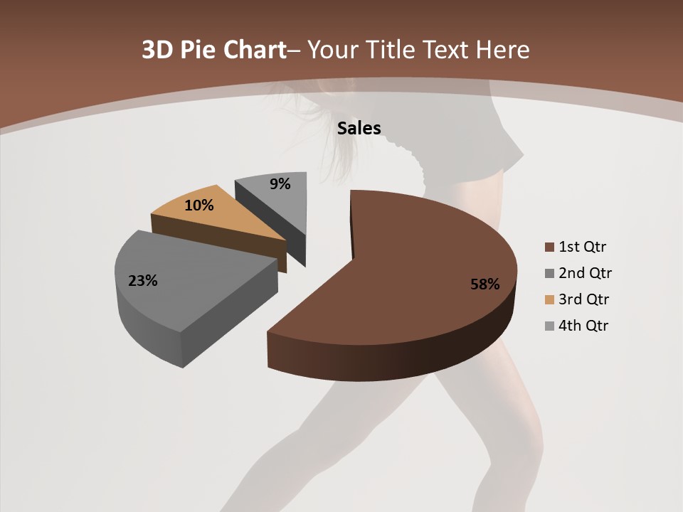 Leg Style Gymnastics PowerPoint Template