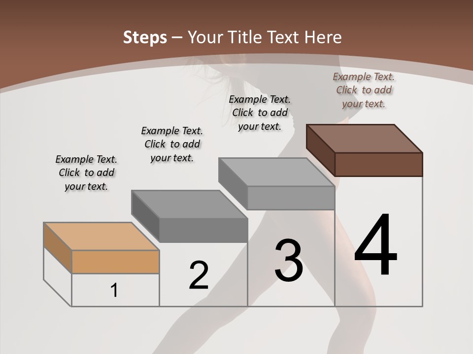 Leg Style Gymnastics PowerPoint Template