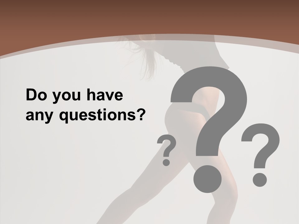 Leg Style Gymnastics PowerPoint Template