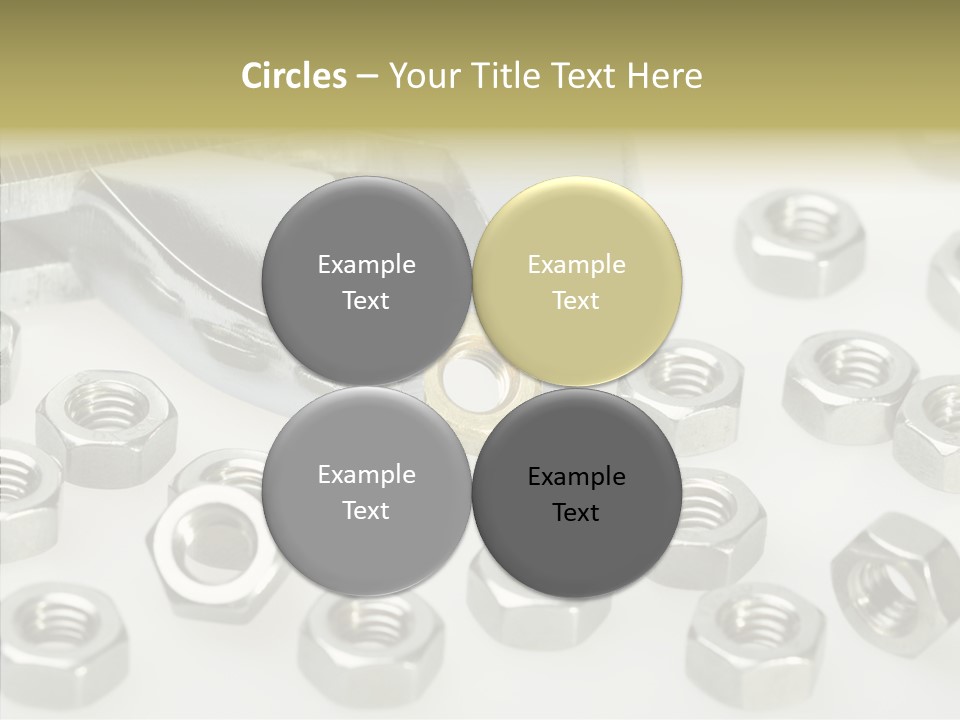 Nobody Equipment Metallic PowerPoint Template