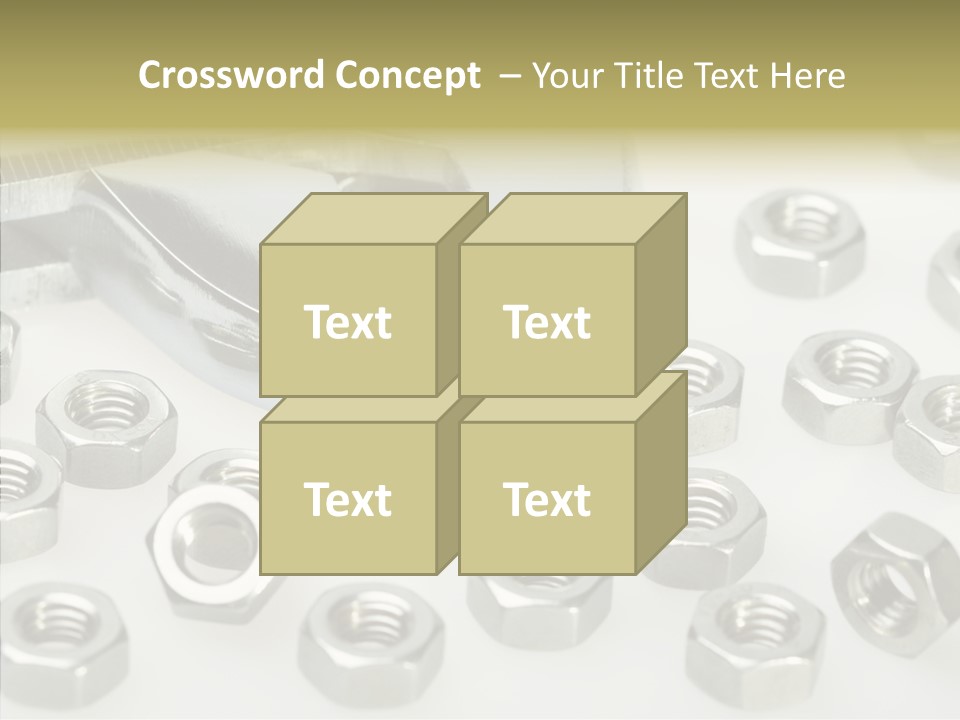 Nobody Equipment Metallic PowerPoint Template