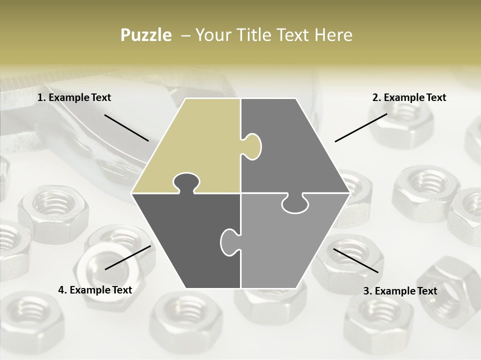 Nobody Equipment Metallic PowerPoint Template