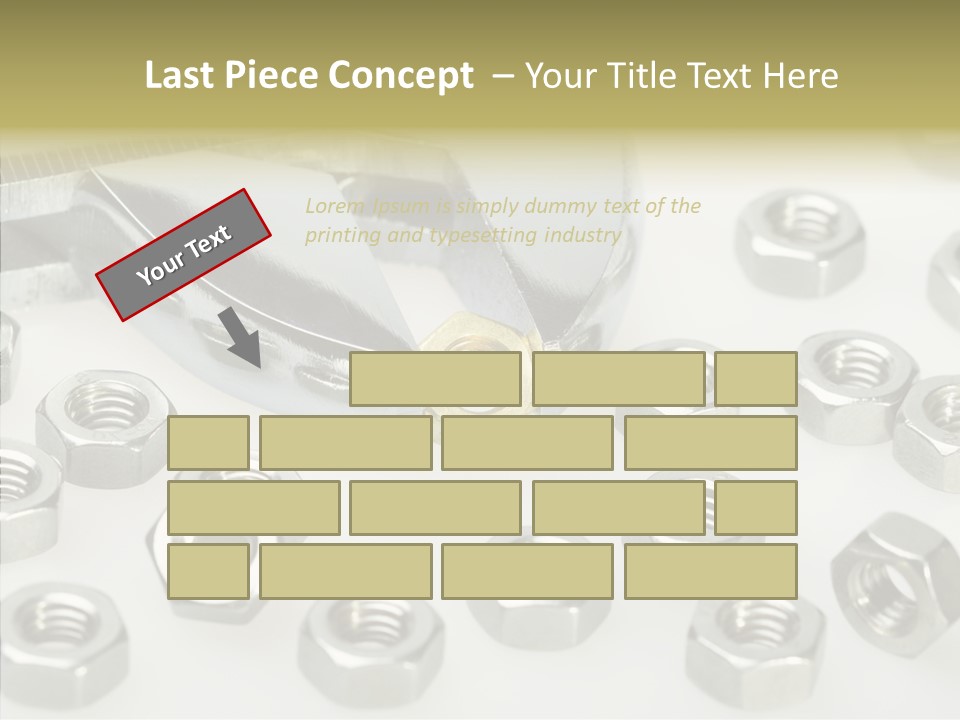 Nobody Equipment Metallic PowerPoint Template