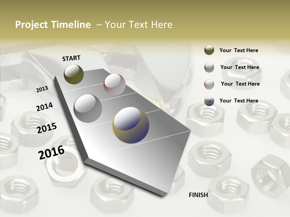 Nobody Equipment Metallic PowerPoint Template