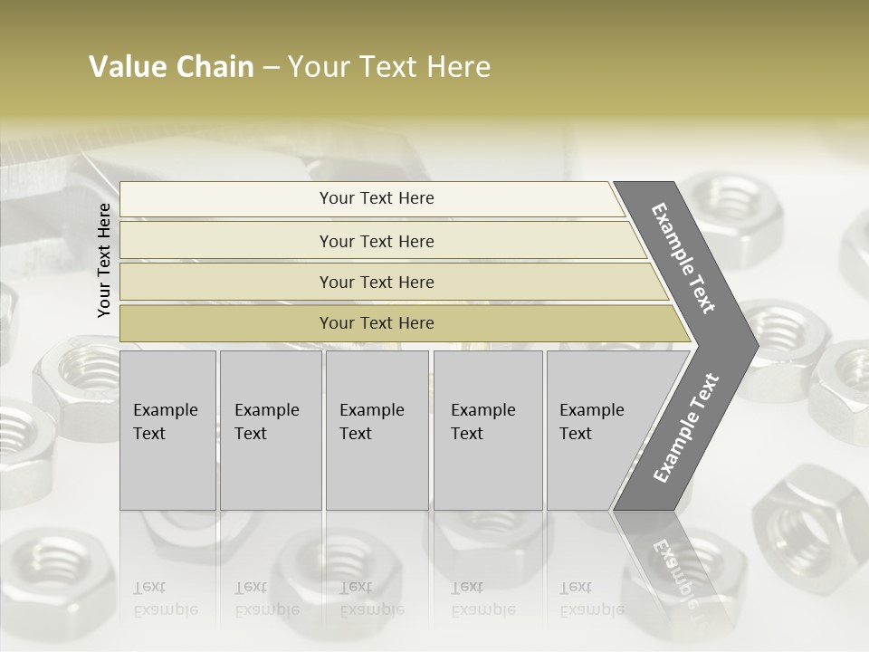 Nobody Equipment Metallic PowerPoint Template