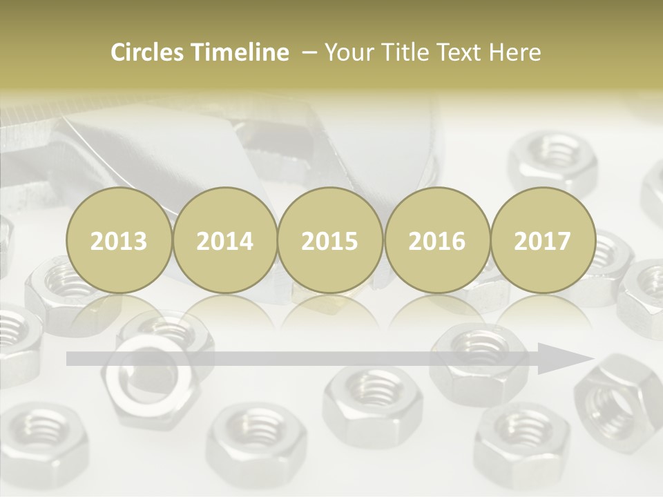 Nobody Equipment Metallic PowerPoint Template